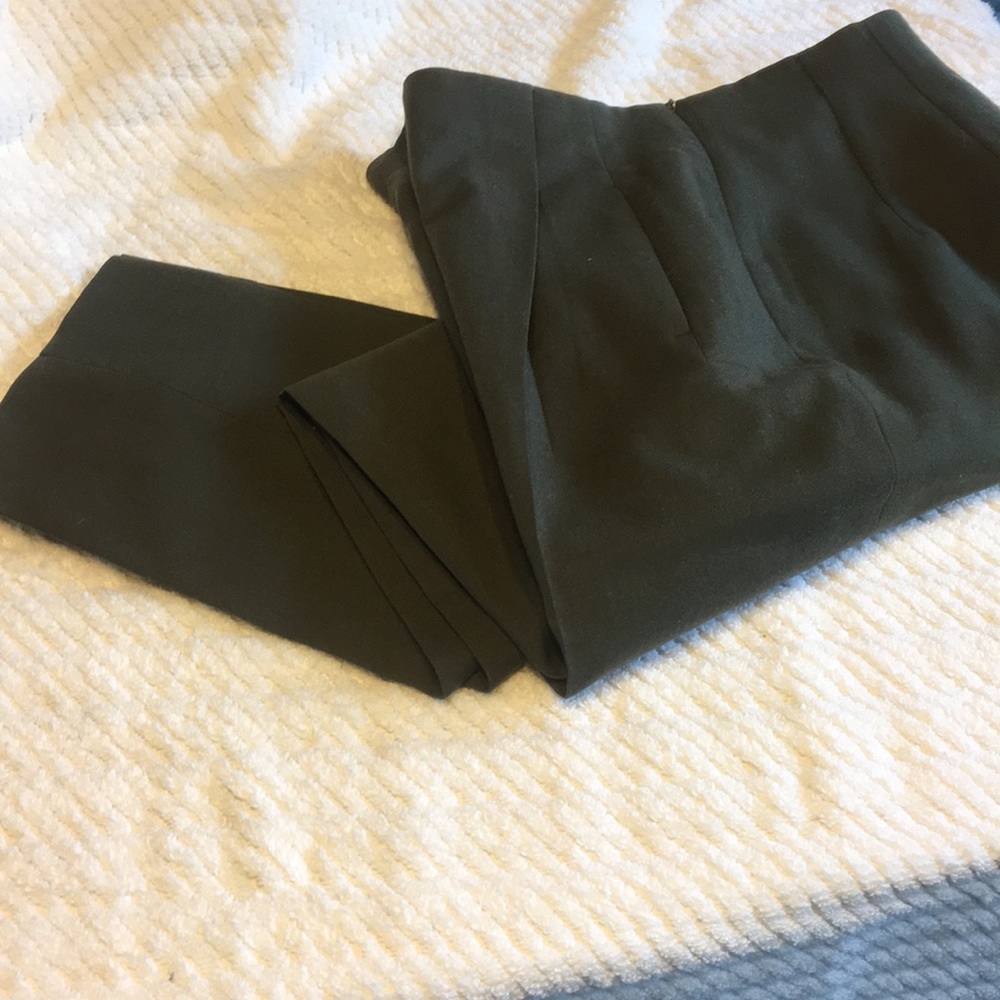 Woman's dk olive slacks